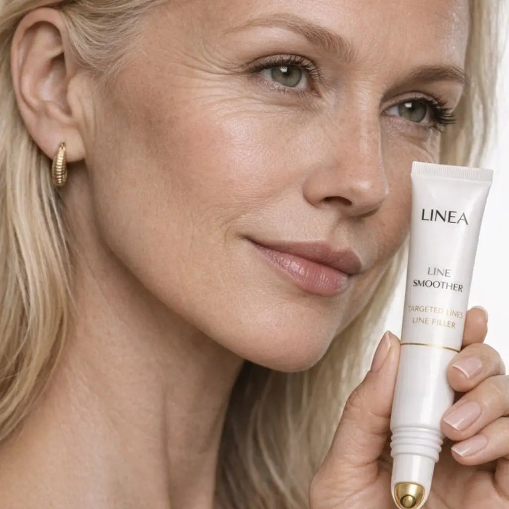 Lisseur de ride instantanée LINEA — effet visible en 58 secondes