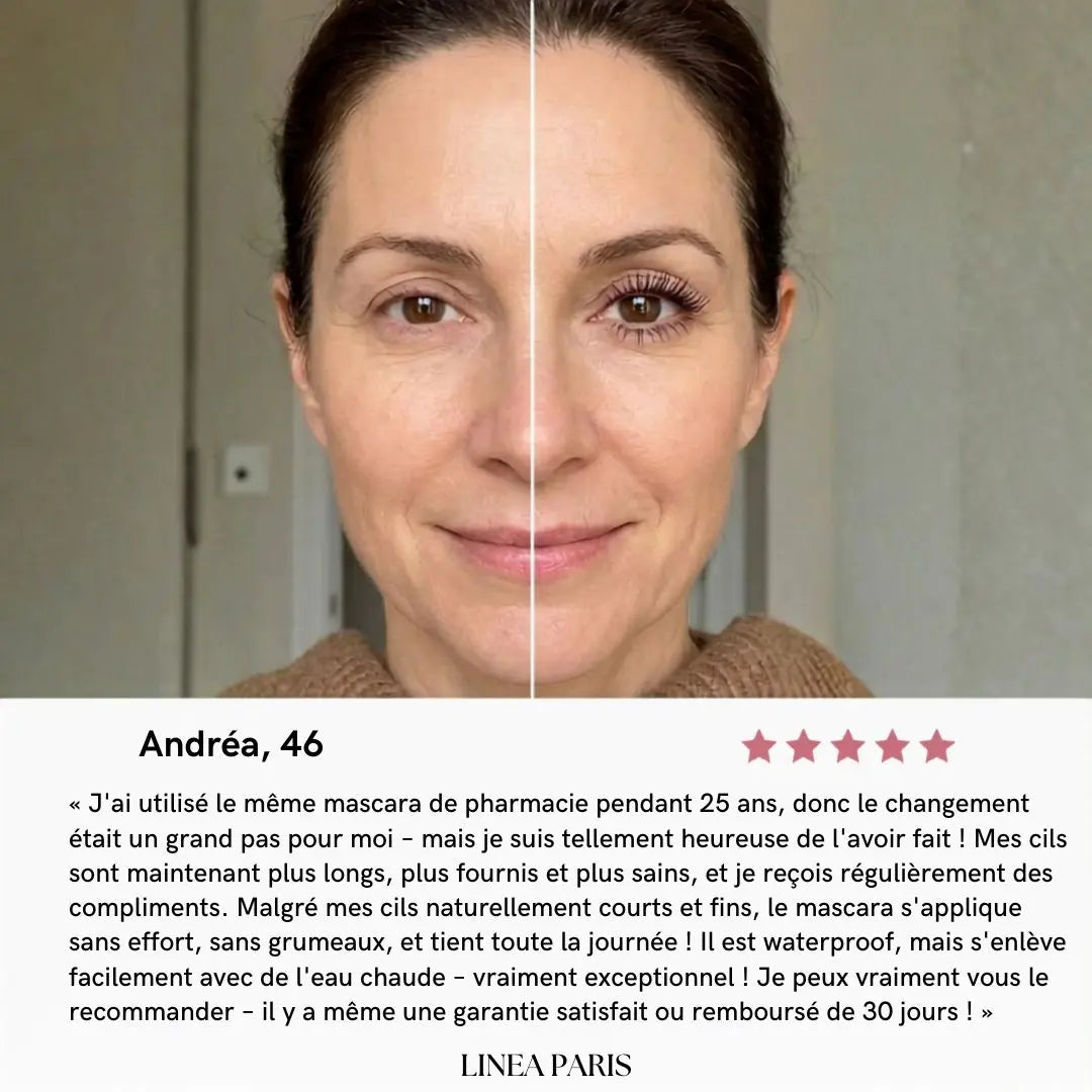 e mascara spécialement conçu pour les cils matures - LINEA PARIS